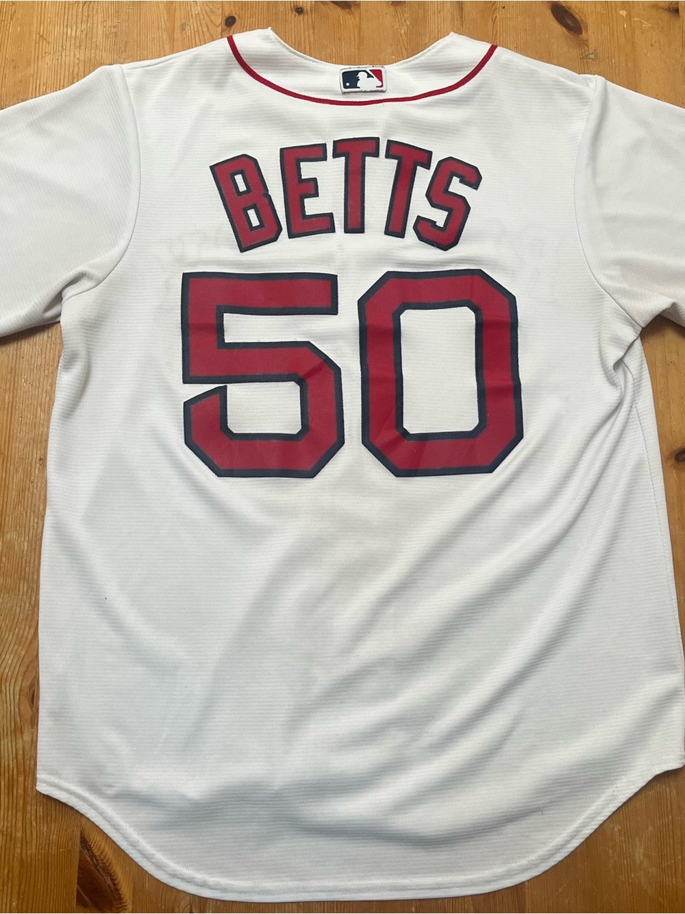 Mookie Betts Boston Red Sox Majestic Baseball Jersey